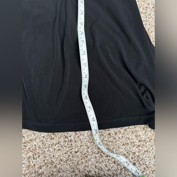 NWT Calvin Klein Women's Long Open Back Black Dress - Size 8/Medium - Picture 7 of 7